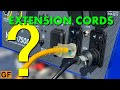 Extension Cords On A Generator? No, Yes, Mbe...