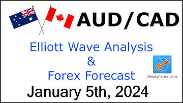 AUD CAD Elliott Wave Analysis | Forex Forecast | January 5, 2024 | AUDCAD Analysis Today
