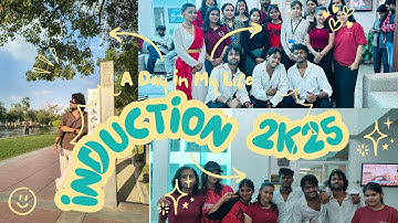 INDUCTION 2K25 || FRESHER WELCOME || srmu Lucknow # vlog #trending #sawanspecial 