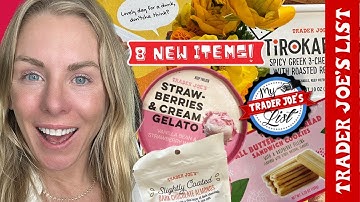 8 BRAND NEW TRADER JOE