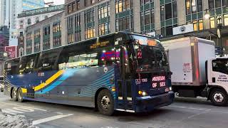 MTA Bus: 2021 Prevost X3-45 #1363 QM20 Super Express Bus