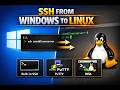 How to SSH from Windows to Linux in 3 ways - OpenSSH, Putty and WSL (Full Tutorial)