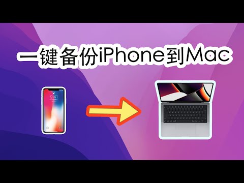 一键备份iPhone全部数据到Mac上