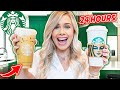 ORDERING STARBUCKS EVERY HOUR FOR 24 HOURS!