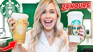 ORDERING STARBUCKS EVERY HOUR FOR 24 HOURS!