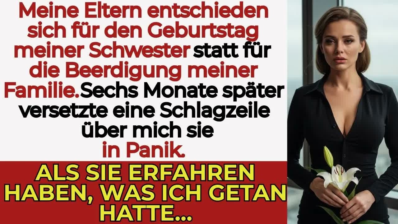 Meine Familie ignorierte die Beerdigung — und raste später wegen meinem 5 Millionen Geheimnis