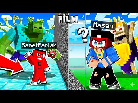 HASANI MOB SAVAŞINDA KÜÇÜLME HİLESİYLE TROLLEDİM !! - Minecraft