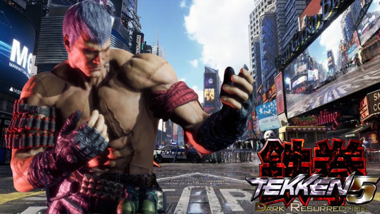 Like Tekken 8, Bryan went through an insane Transformation in Tekken 5 DR