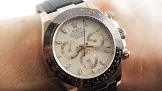 Rolex Daytona Oysterflex Ceramic Bezel (116515LN) Luxury Watch Review