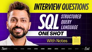 Complete SQL Interview Questions in One Shot | Placement Revision | Structured Query Language