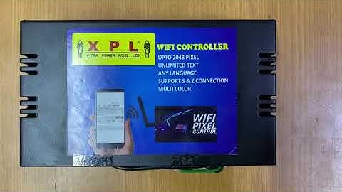 Name with Wifi Controller for Pixel Led