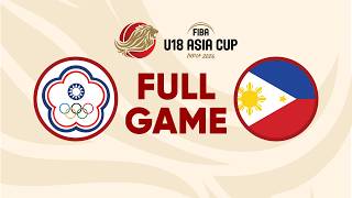 LIVE - Chinese Taipei v Philippines | FIBA U18 Asia Cup 2026 | Group Phase screenshot 2