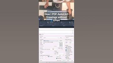 How I PDF AutoCAD Drawings without Effort 06 (#autocadpdf)