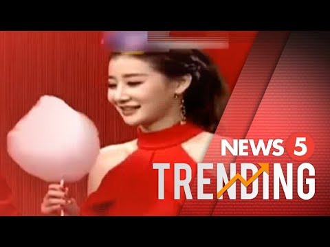 Cotton Candy Eating Contest