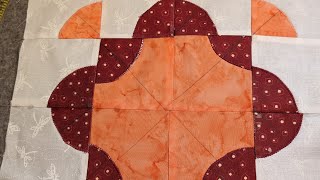 Drunkards Path - Block 3 Billie's Sampler