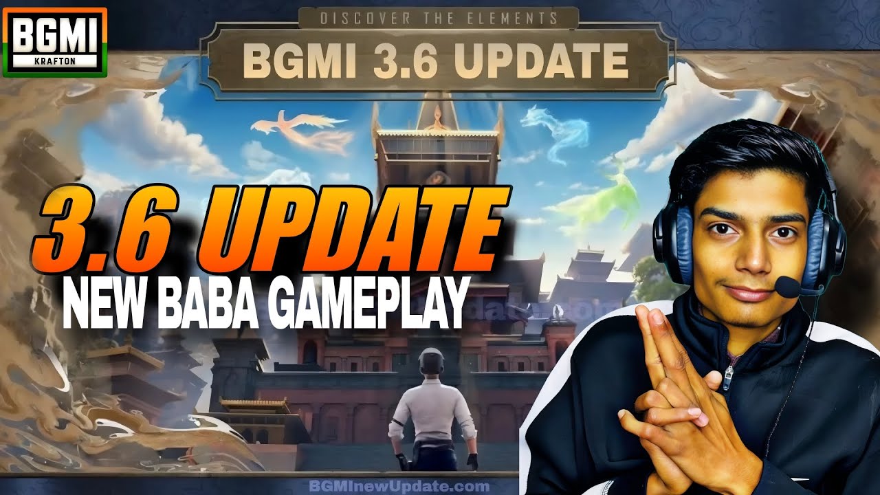 Ms Baba 🔴BGMI 3.6 UPDATE FEATURS | 🔴 best tip & tricks for ms baba gaming ...