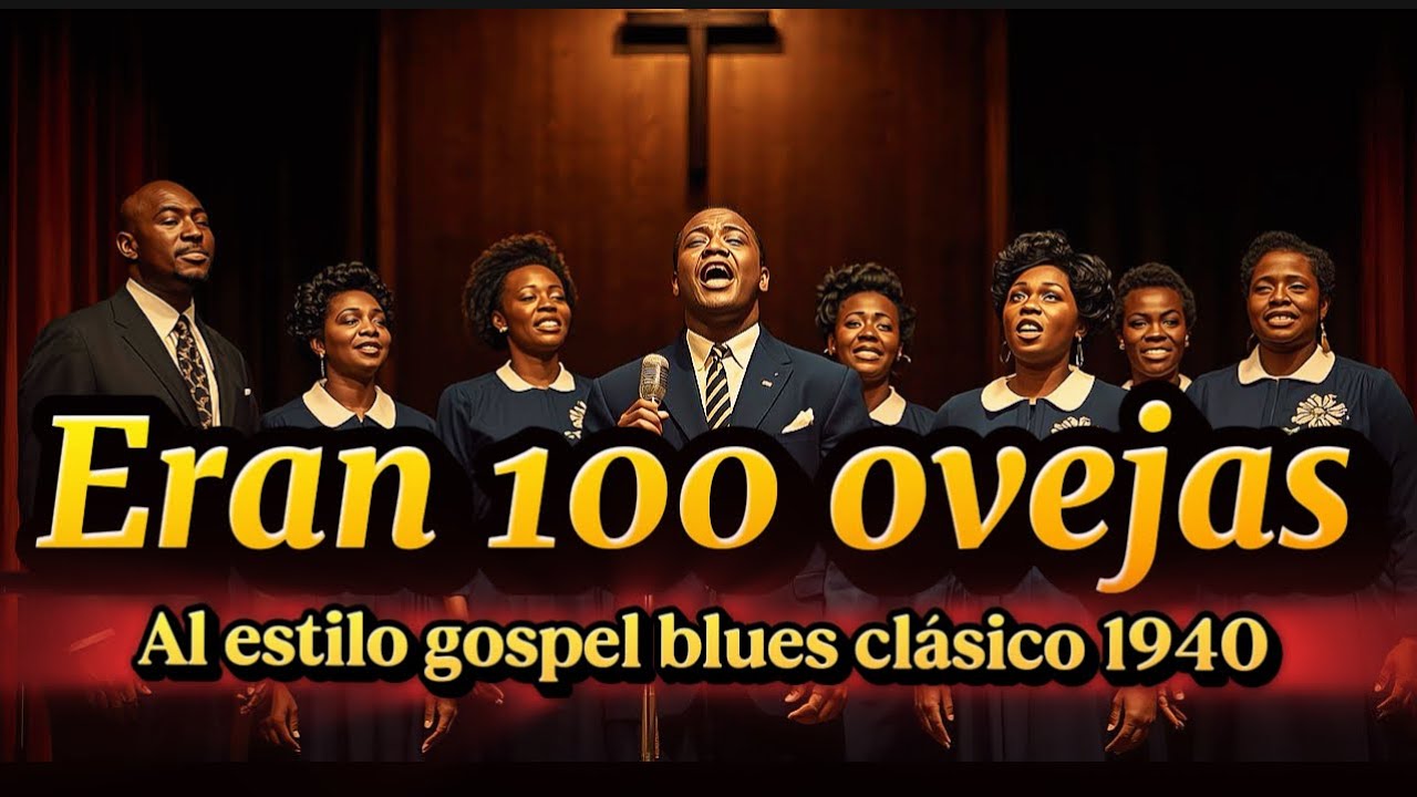 Gospel Clásico 1940 🎙️ | “Eran 100 Ovejas” en estilo blues espiritual de los 40’s