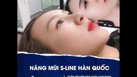 LỘT XÁC DÁNG MŨI VỚI NÂNG MŨI S-LINE HÀN QUỐC