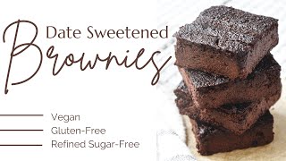 Date Sweetened Brownies Recipe
