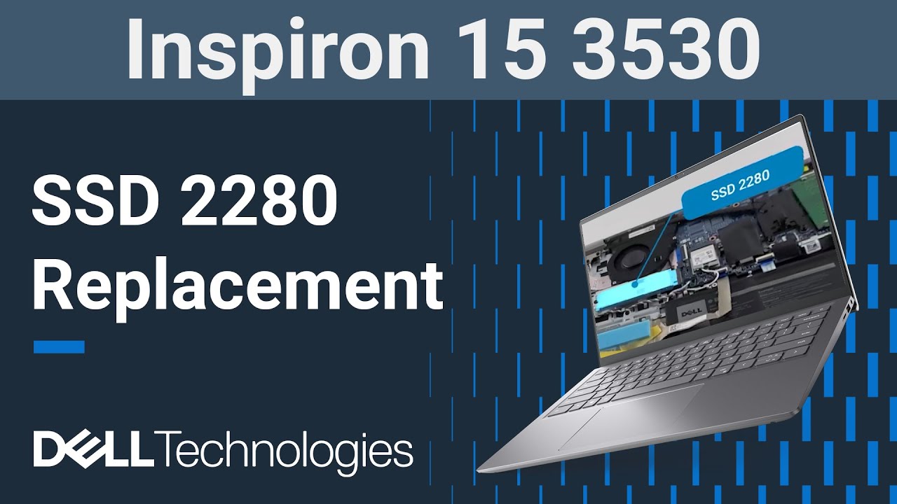 Inspiron 15 3530 | How to replace the solid state drive ( SSD