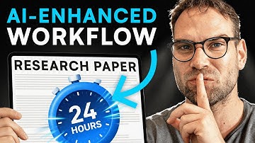 How to Write a Full Research Paper in 24 Hours (AI-Enhanced Walkthrough)