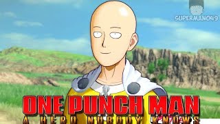 SAITAMA 1 HIT K.O. EVERYONE LOL - First Time Playing One Punch Man A Hero Nobody Knows screenshot 2