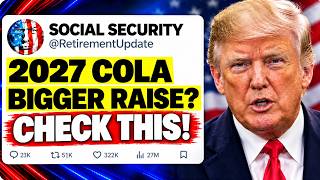 Social Security COLA 2027: Your Next Raise Could Be BIGGER Than You Think