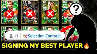 Dont Choose Wrong Signing My Best Player From Free Selection Contract Pack Efootball