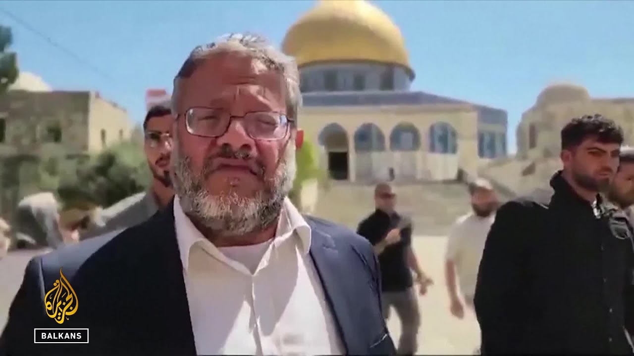 استفزازات متعمدة: قاد بن غوير التوغل الإسرائيلي في باحة المسجد الأقصى