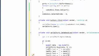 How to Recive more than one Byte from microcontroller using C#(Ahmed Sheimy)