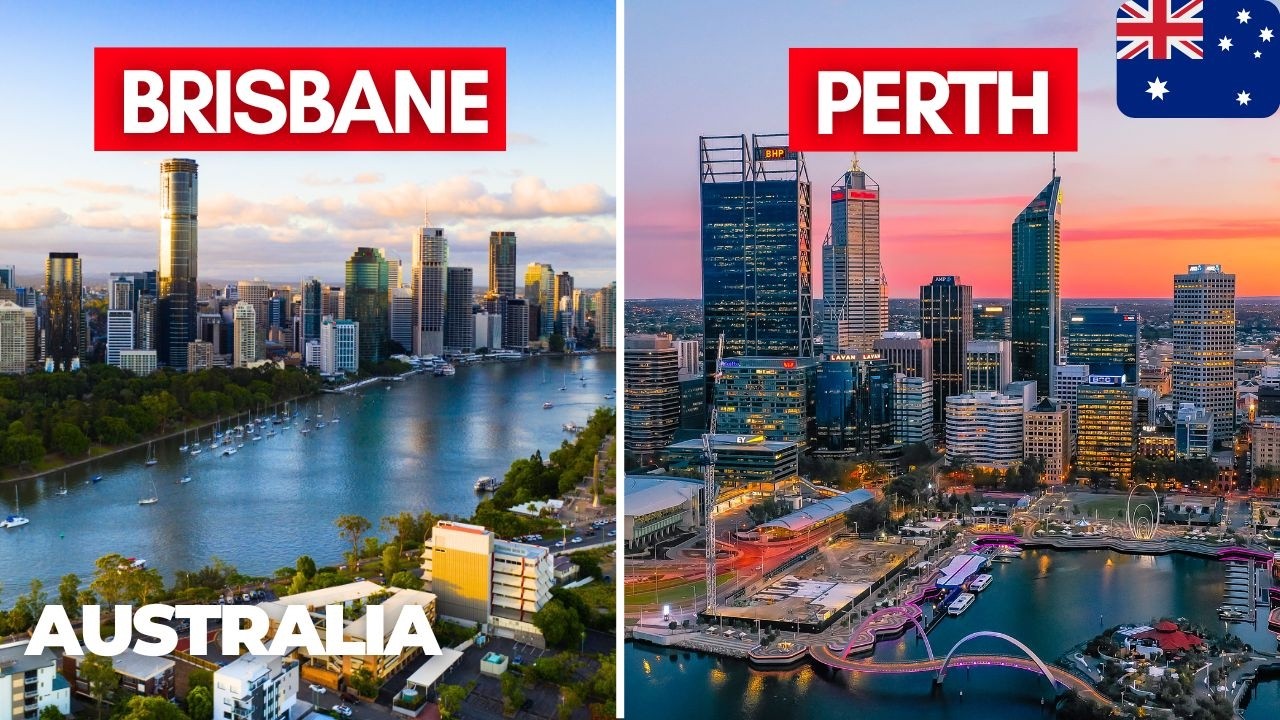 BRISBANE vs PERTH: Which City is BEST to Live in? | Moving to AUSTRALIA