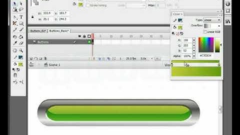 Create Interactive Buttons with Adobe Flash | Adobe Flash Tutorial