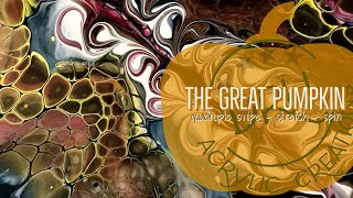 #050. THE GREAT PUMPKIN | Acrylic Pouring for Beginners