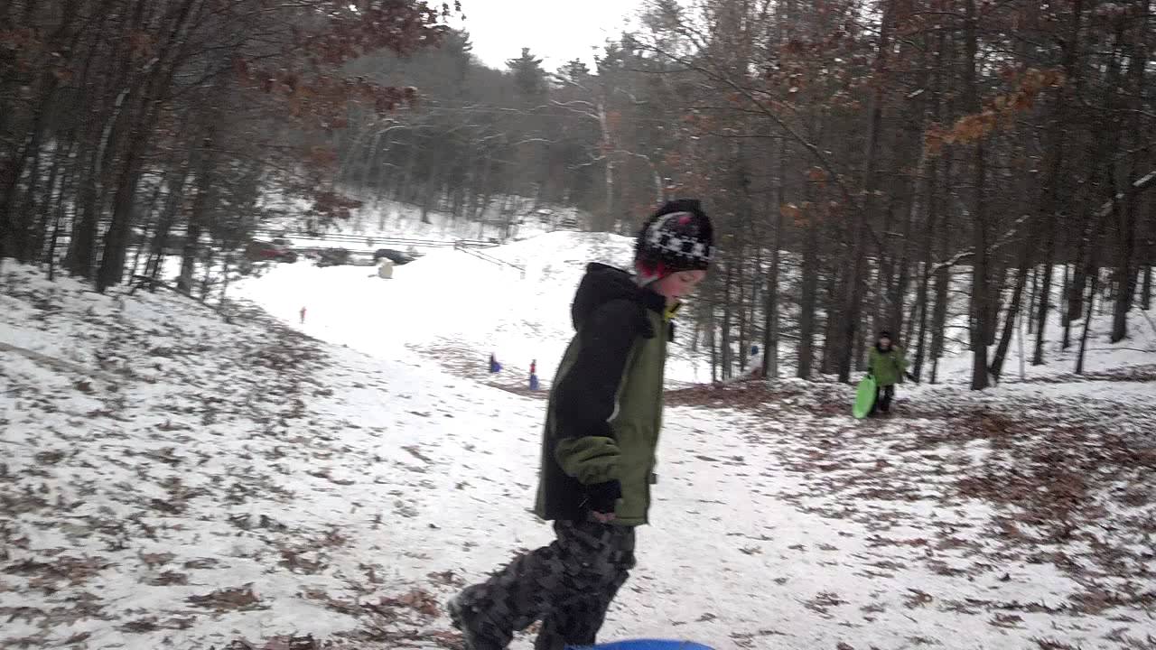 Tower Mountain Ski/Sledding Hill Greenville MI YouTube