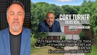 This Custom Remodeled Melissa TX Home Is Priced to Sell | 2519 Quail Ridge Rd | Listed Kim Gambino