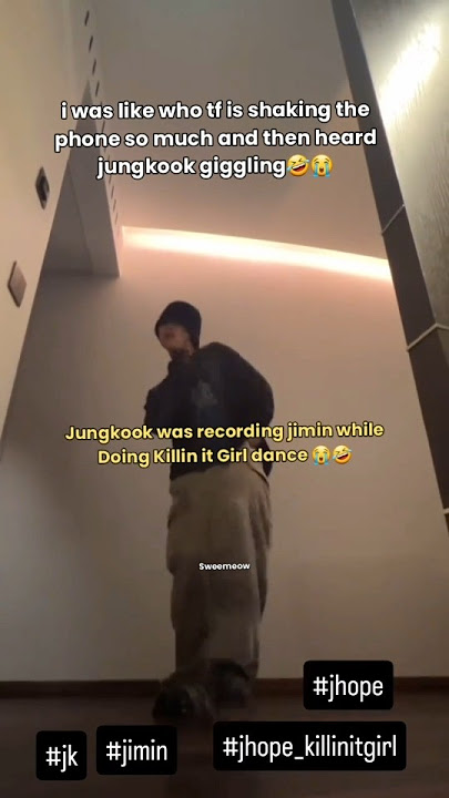 i was like who tf is shaking the phone sm and then heard jungkook giggling🤣🔥#jikook #jimin #jungkook