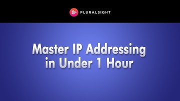 Pluralsight Webinar: Networking Fundamentals: Mastering IP Addressing in Under 1 Hour