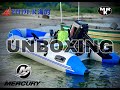 UNBOXING NEW SETUP UNTUK MANCING | INFLATABLE BOAT HIDER 300 WITH MARCURY 8HP | IBMfc