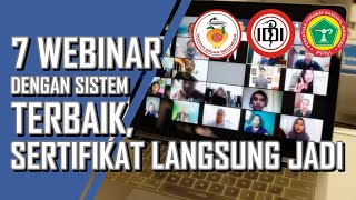 7 WEBINAR TERBAIK dan SERTIFIKAT LANGSUNG JADI - [RECOMENDED] 'Anti Ribeeettt buat Pemburu SKP !!!'