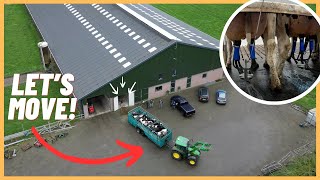 Time to move!  From MILK ROBOT to MILK BAR!?  FarmVlog