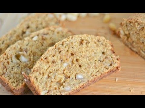 BANANA OATMEAL BREAD WITH MACADAMIA NUTS | How to Make Recipes | Quick Recipes