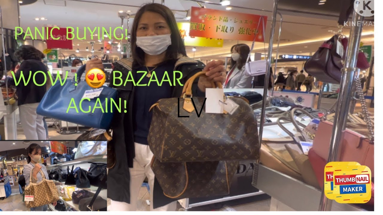 JAPAN SECOND-HAND LUXURY BAGS  BAZAAR IN YOKOHAMA #luxury bags japan  #spfujimi 