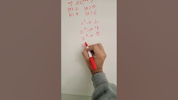 Can you find unit digit of 22 raised to 256?