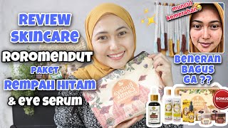 REVIEW ROROMENDUT REMPAH HITAM, EYE CREAM || WAJIB TONTON !!!
