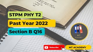 Past Year 2022 Q16: Capacitor | STPM Physics T2 CH13