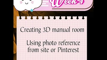 ZEPETO ZCC intermediate Class Tutorial/ week 4/3D manual room part 1