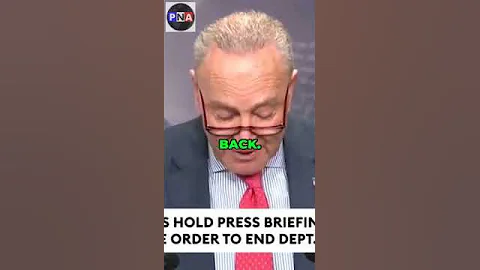 Schumer Blames GOP for Shutdown Chaos! #shorts #shortsvideo