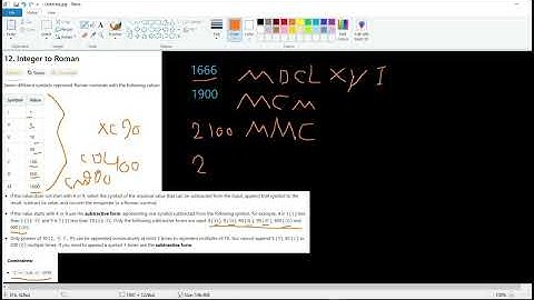 Leetcode 12 - Integer to Roman - Medium