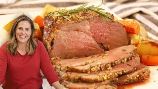 Herb Crusted Top Round Roast