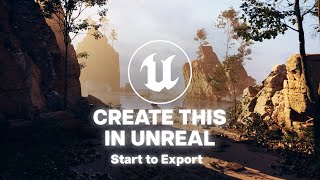 Unreal Engine 5.3 Ultra Beginner Tutorial - UE5 to DaVinci Workflow FULL!